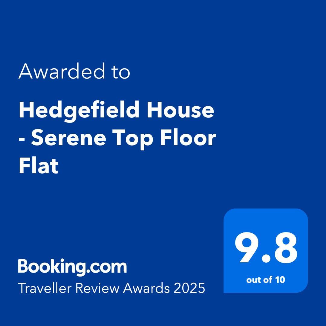 Hedgefield House - Serene Top Floor Flat Inverness Esterno foto
